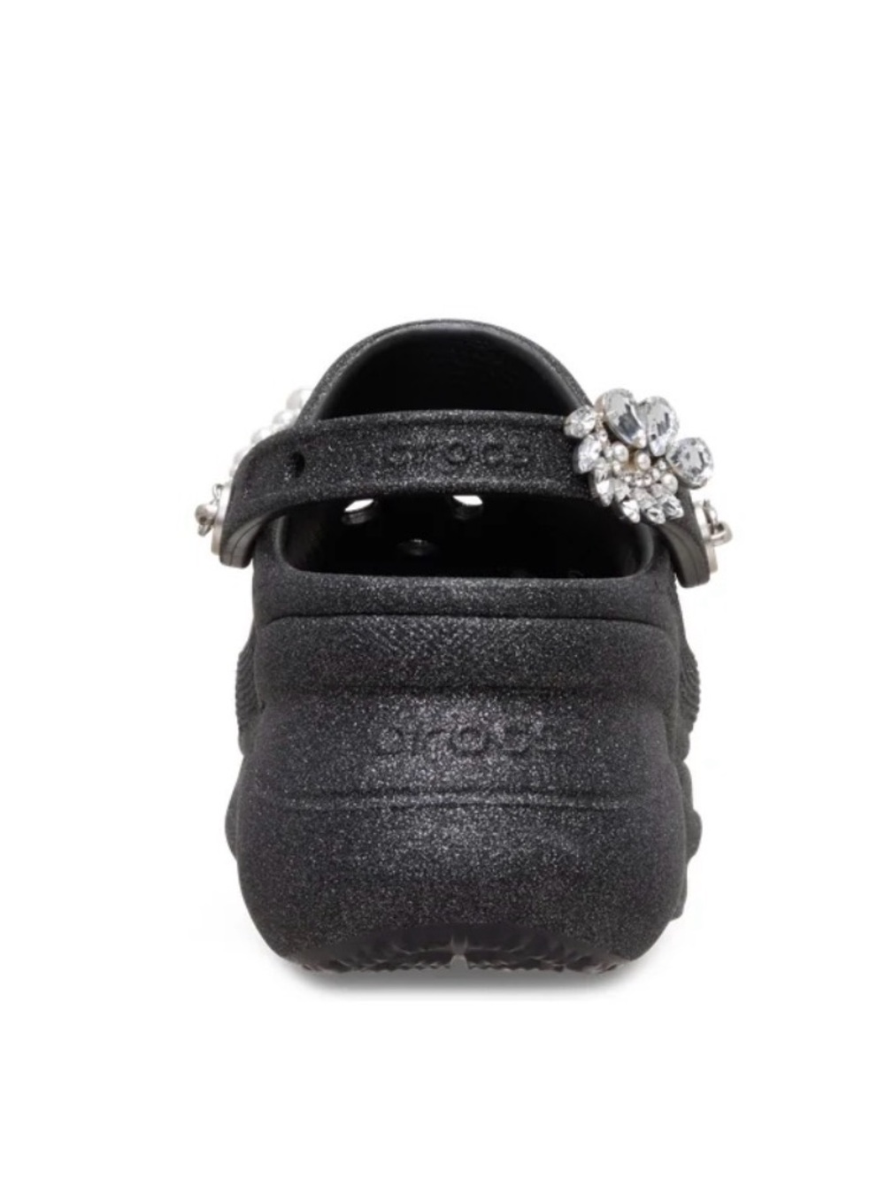 NWOB Women's Crocs Bae Wedding Glitter Platform Clogs - Size 11 - Picture 5 of 14